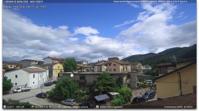 immagine della webcam nei dintorni di Rionero Sannitico: webcam Monteroduni