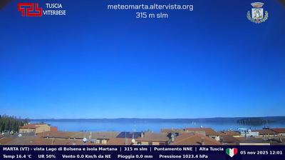 immagine della webcam nei dintorni di San Lorenzo Nuovo: webcam Marta