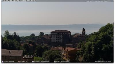 immagine della webcam nei dintorni di Acquapendente: webcam Gradoli