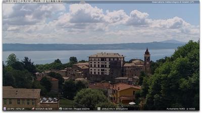 immagine della webcam nei dintorni di Lubriano: webcam Gradoli