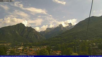 immagine della webcam nei dintorni di Valmadrera: webcam Mandello del Lario