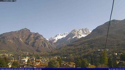 immagine della webcam nei dintorni di Carate Urio: webcam Mandello del Lario