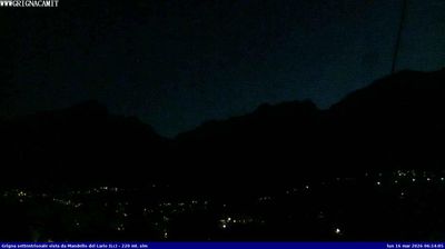 immagine della webcam nei dintorni di Sormano: webcam Mandello del Lario