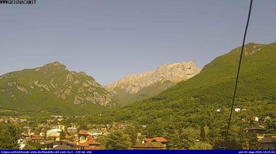 immagine della webcam nei dintorni di Sormano: webcam Mandello del Lario