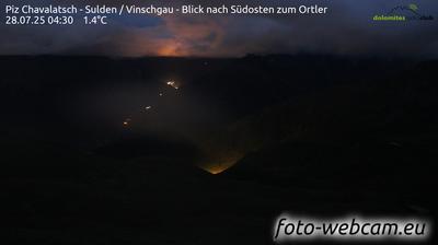 immagine della webcam nei dintorni di Senales Ski: webcam Tubre
