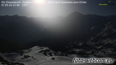 immagine della webcam nei dintorni di Curon Venosta: webcam Tubre