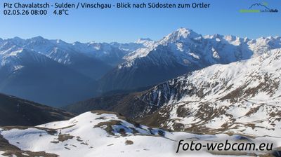 immagine della webcam nei dintorni di Senales Ski: webcam Tubre