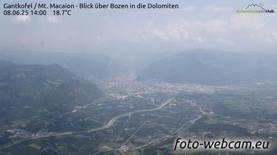 immagine della webcam nei dintorni di Cloz: webcam Andriano