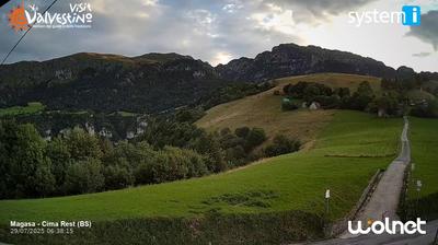 immagine della webcam nei dintorni di Roncone: webcam Magasa