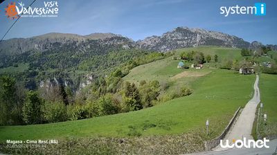 immagine della webcam nei dintorni di Molina di Ledro: webcam Magasa