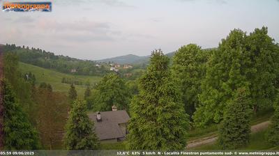 immagine della webcam nei dintorni di Pedavena: webcam Cismon del Grappa