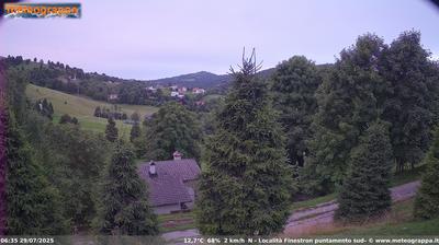 immagine della webcam nei dintorni di Castello Tesino: webcam Cismon del Grappa