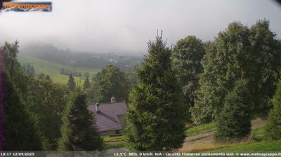 immagine della webcam nei dintorni di Castello Tesino: webcam Cismon del Grappa