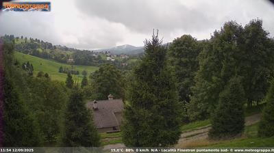 immagine della webcam nei dintorni di Segusino: webcam Cismon del Grappa