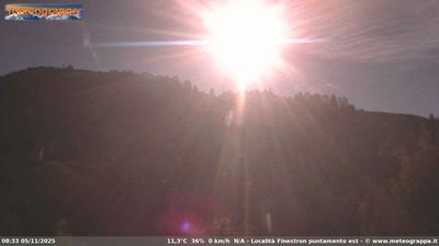 immagine della webcam nei dintorni di Seren del Grappa: webcam Cismon del Grappa