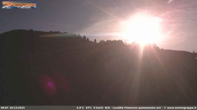 immagine della webcam nei dintorni di Castello Tesino: webcam Cismon del Grappa