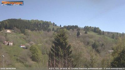 immagine della webcam nei dintorni di Castello Tesino: webcam Cismon del Grappa