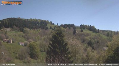 immagine della webcam nei dintorni di Seren del Grappa: webcam Cismon del Grappa
