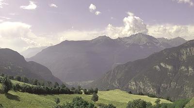 immagine della webcam nei dintorni di Cervinia Cime Bianche Laghi: webcam Saint Barthelemy