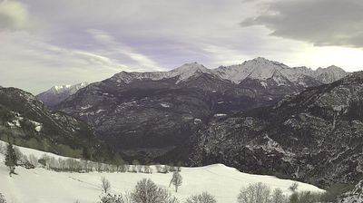 immagine della webcam nei dintorni di Cervinia Plateau Rosa: webcam Saint Barthelemy