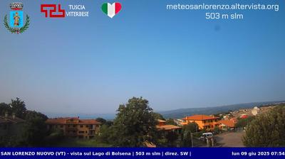 immagine della webcam nei dintorni di Orvieto: webcam San Lorenzo Nuovo