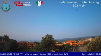 immagine della webcam nei dintorni di Castell'Azzara: webcam San Lorenzo Nuovo