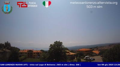 immagine della webcam nei dintorni di Marta: webcam San Lorenzo Nuovo