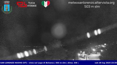 immagine della webcam nei dintorni di Castell'Azzara: webcam San Lorenzo Nuovo