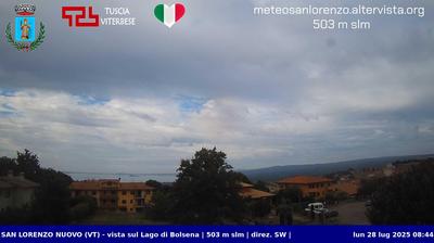 immagine della webcam nei dintorni di Marta: webcam San Lorenzo Nuovo
