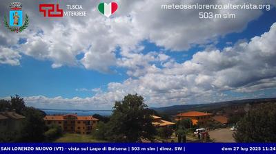 immagine della webcam nei dintorni di Lubriano: webcam San Lorenzo Nuovo