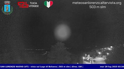 immagine della webcam nei dintorni di Vitorchiano: webcam San Lorenzo Nuovo