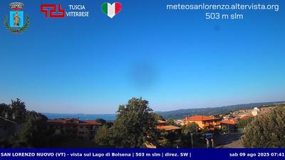 immagine della webcam nei dintorni di Acquapendente: webcam San Lorenzo Nuovo