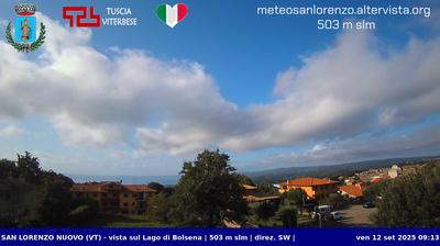 immagine della webcam nei dintorni di Viterbo: webcam San Lorenzo Nuovo