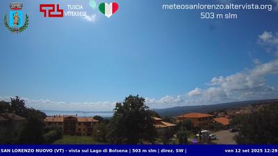 immagine della webcam nei dintorni di Orvieto: webcam San Lorenzo Nuovo
