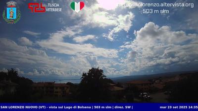 immagine della webcam nei dintorni di Castel Viscardo: webcam San Lorenzo Nuovo