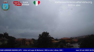immagine della webcam nei dintorni di Capodimonte: webcam San Lorenzo Nuovo