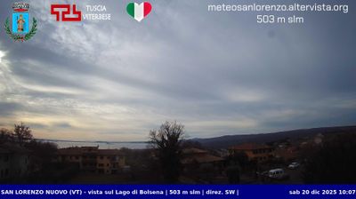 immagine della webcam nei dintorni di Viterbo: webcam San Lorenzo Nuovo