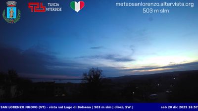 immagine della webcam nei dintorni di Valentano: webcam San Lorenzo Nuovo