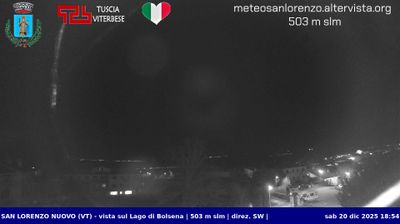 immagine della webcam nei dintorni di Orvieto: webcam San Lorenzo Nuovo