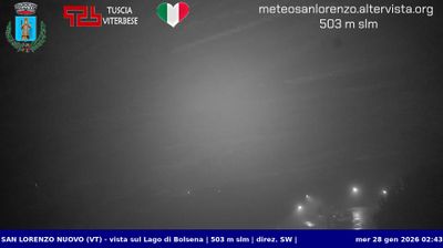 immagine della webcam nei dintorni di Acquapendente: webcam San Lorenzo Nuovo