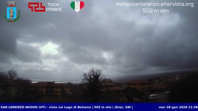 immagine della webcam nei dintorni di Capodimonte: webcam San Lorenzo Nuovo