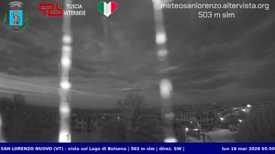 immagine della webcam nei dintorni di Castell'Azzara: webcam San Lorenzo Nuovo