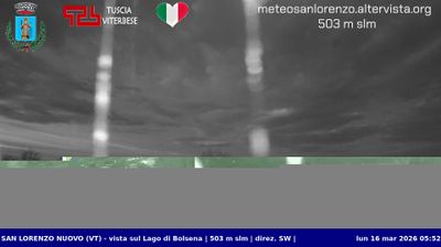 immagine della webcam nei dintorni di Proceno: webcam San Lorenzo Nuovo