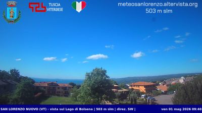 immagine della webcam nei dintorni di Acquapendente: webcam San Lorenzo Nuovo