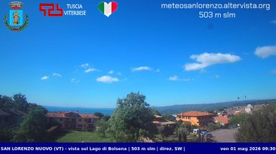 immagine della webcam nei dintorni di Abbadia San Salvatore: webcam San Lorenzo Nuovo
