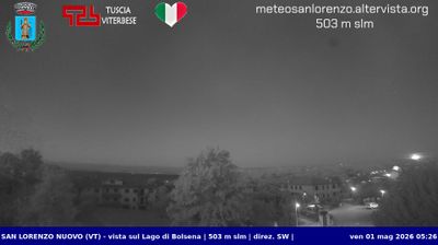 immagine della webcam nei dintorni di Marta: webcam San Lorenzo Nuovo