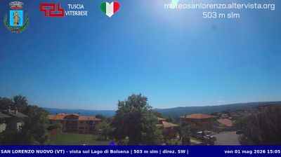 immagine della webcam nei dintorni di Proceno: webcam San Lorenzo Nuovo