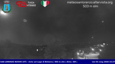 immagine della webcam nei dintorni di Viterbo: webcam San Lorenzo Nuovo