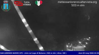 immagine della webcam nei dintorni di Gradoli: webcam San Lorenzo Nuovo