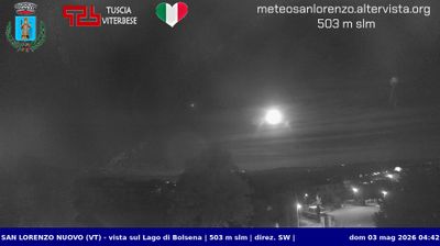 immagine della webcam nei dintorni di Castell'Azzara: webcam San Lorenzo Nuovo